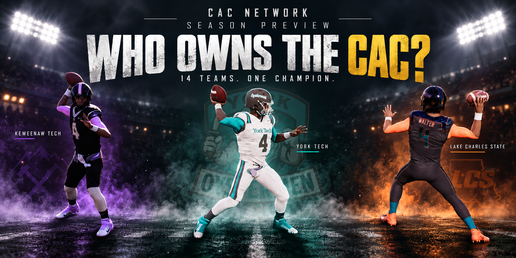 THE CAC REBUILDS: BIGGER. BETTER. NOW SOMEBODY HAS TO WIN IT.